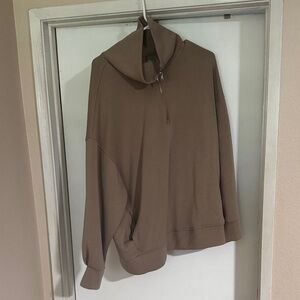 Old Navy Bounce Fleece Maternity Quarter Zip